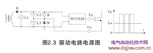 變頻器逆變器驅動(dòng)電路電源圖